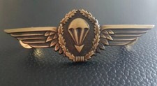 Bundeswehr Tätigkeitsabzeichen Fallschirmspringer Abzeichen Bronze Metall BW TTA