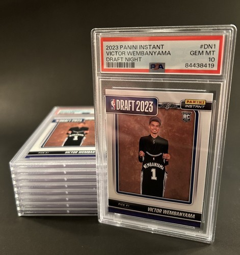 2023 Victor Wembanyama Panini Instant Draft Night 1st Spurs Rookie - PSA 10 🔥🔥