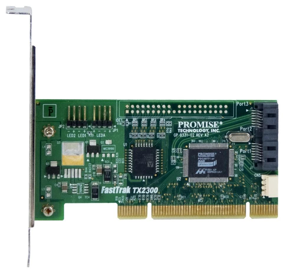Promise FASTTRAK TX2300 PCI Double SATA Raid Controler - Image 2 of 2