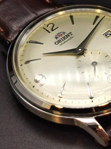 Orient Bambino Small Seconds Champagne RA-AP0003S10B Automatic Men's Watch - Picture 8 of 10