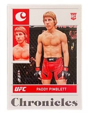 Paddy Pimblett 2022 Panini Chronicles RC Rookie UFC