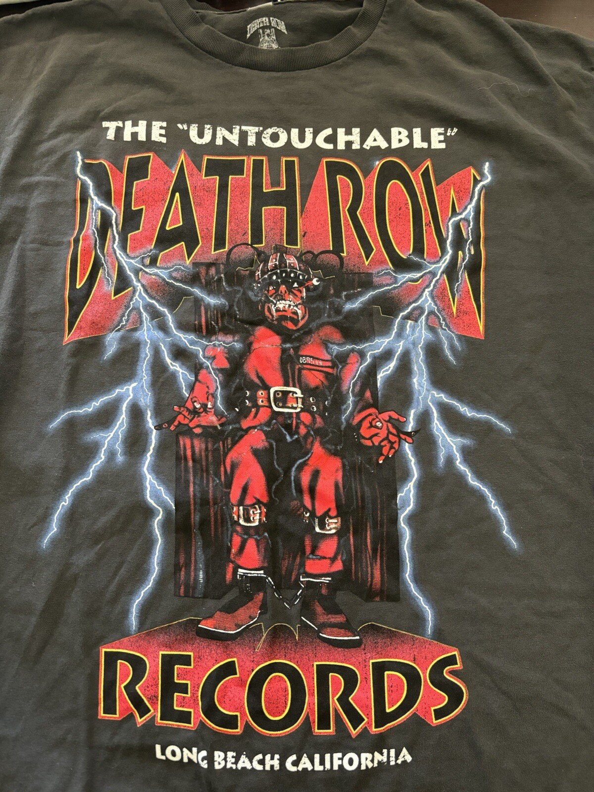 FILA Nuovissima camicia streetwear Death Row Records uomo L