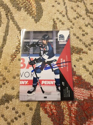 DEL 2021/2022 21/2 signiert Straubing Tigers #328 Adrian Klein 