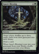 Gaea's Blessing DOM 161 Normal English NM - MTG
