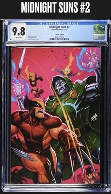 Midnight Suns #2 VARIANT''Virgin'' Edition CGC 9.8 - Universal