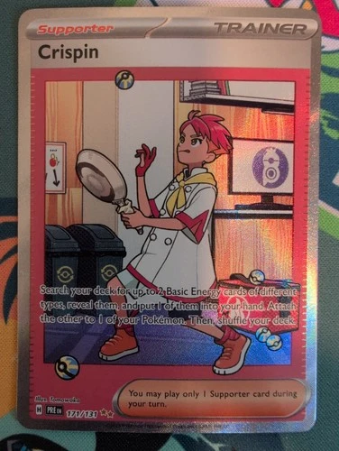Pokemon Crispin 171/131 Prismatic Evolutions SIR