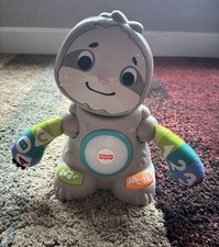 Fisher-Price Linkimals Smooth Moves Sloth Toy Interactive Works Music Lights