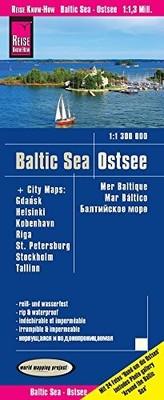 BALTIC SEA MAP - ROAD AND TRAVEL MAP AT 1:1.3M SCALE - 2ND By Reise Know-how