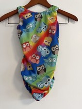 Gymnastics Practice Leotard Foxy Angry Birds Size 12 Multicolor
