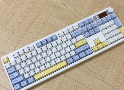 ABKO AS104 Wireless Mechanical Keyboard Hot Swap Deep Sound Linear Switch TFT PB