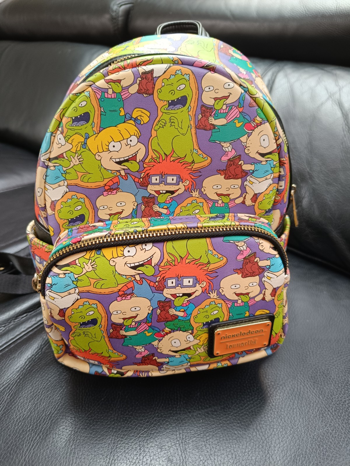 Disney Loungefly Nickelodeon Rugrats 30th Anniversary Womens Kids backpack 