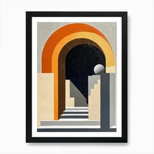 Archway To The Moon Art Print Frame Framed Wall Art Poster Canvas Print Picture