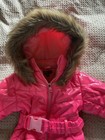 girls  3  3  3  3 Heart ski jacket 18 months parka fur hooded snow coat Hot Pink — photo 6