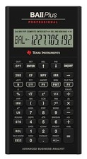 Texas Instruments BA II Plus Calcolatrice Finanziaria | Garanzia 24 mesi
