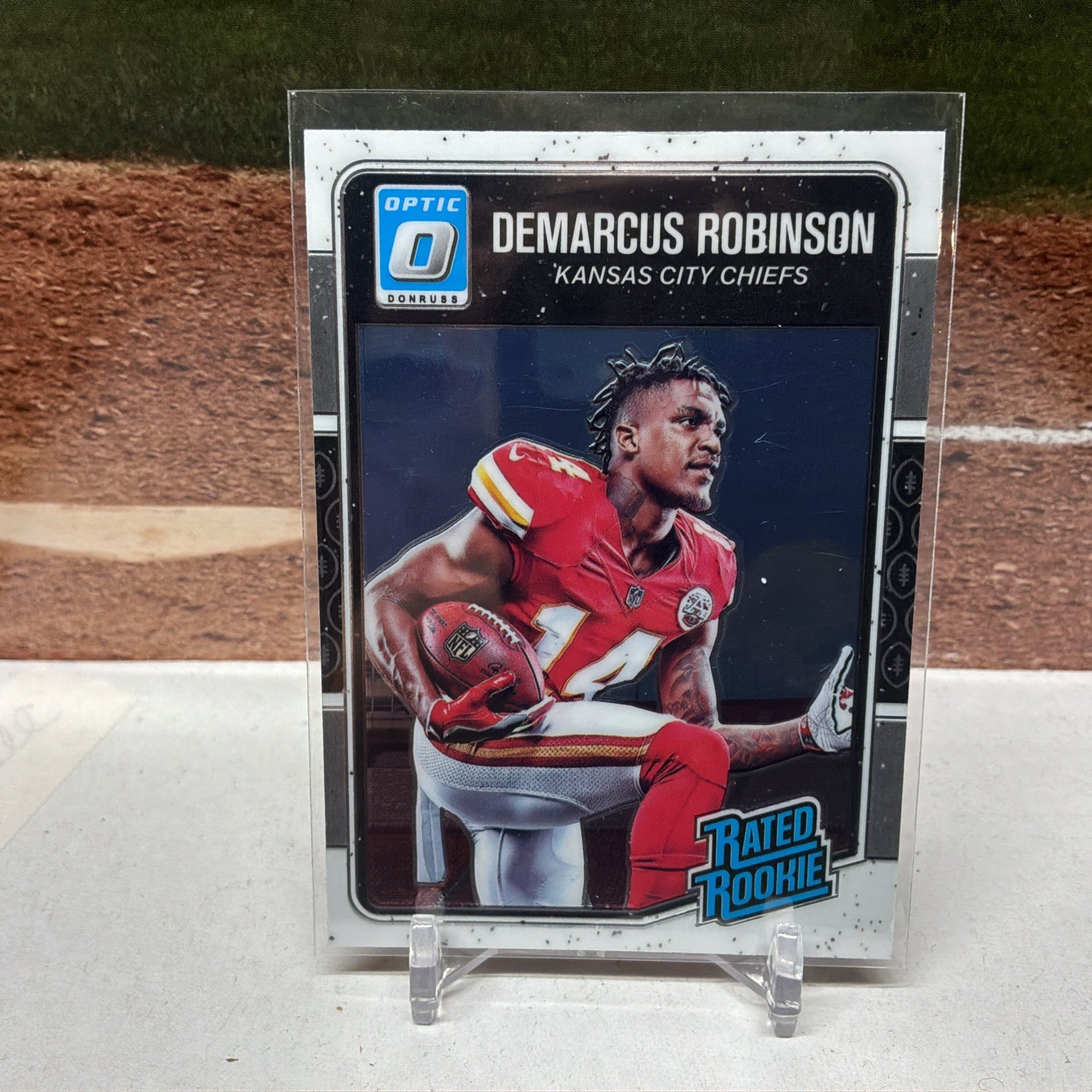 Demarcus Robinson #164 2016 Donruss Optic Football Rated Rookies Autographs
