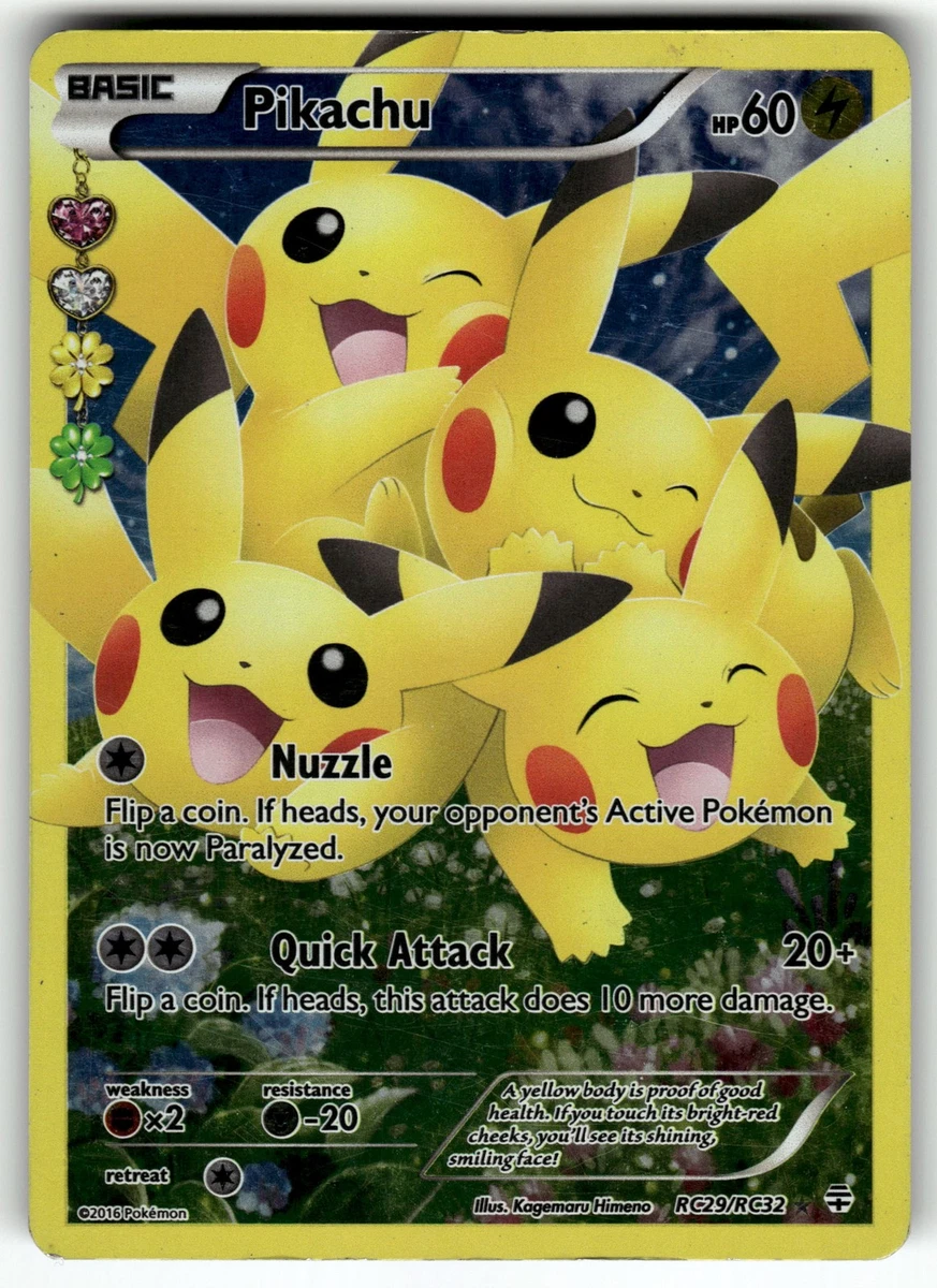 Pikachu Pokémon TCG Generations Collectible Individual Card Games