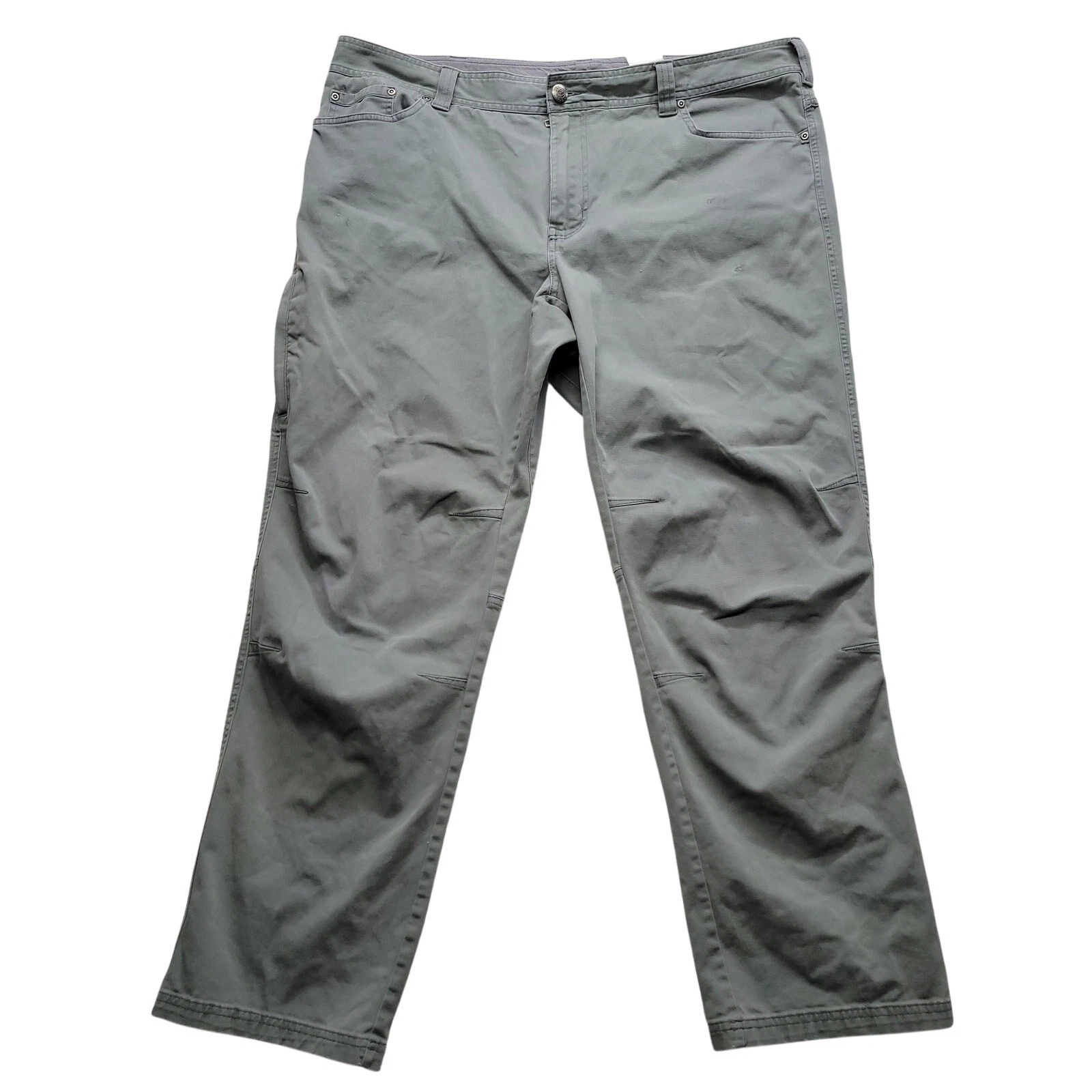 Columbia Outdoor Pants Mens 42x30 Gray Hiking Utility Stretch Cargo