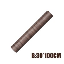 Diy Wood Grain Textured Vinyl Wrap Sticker Car Home Accessories 30cm X 100cm