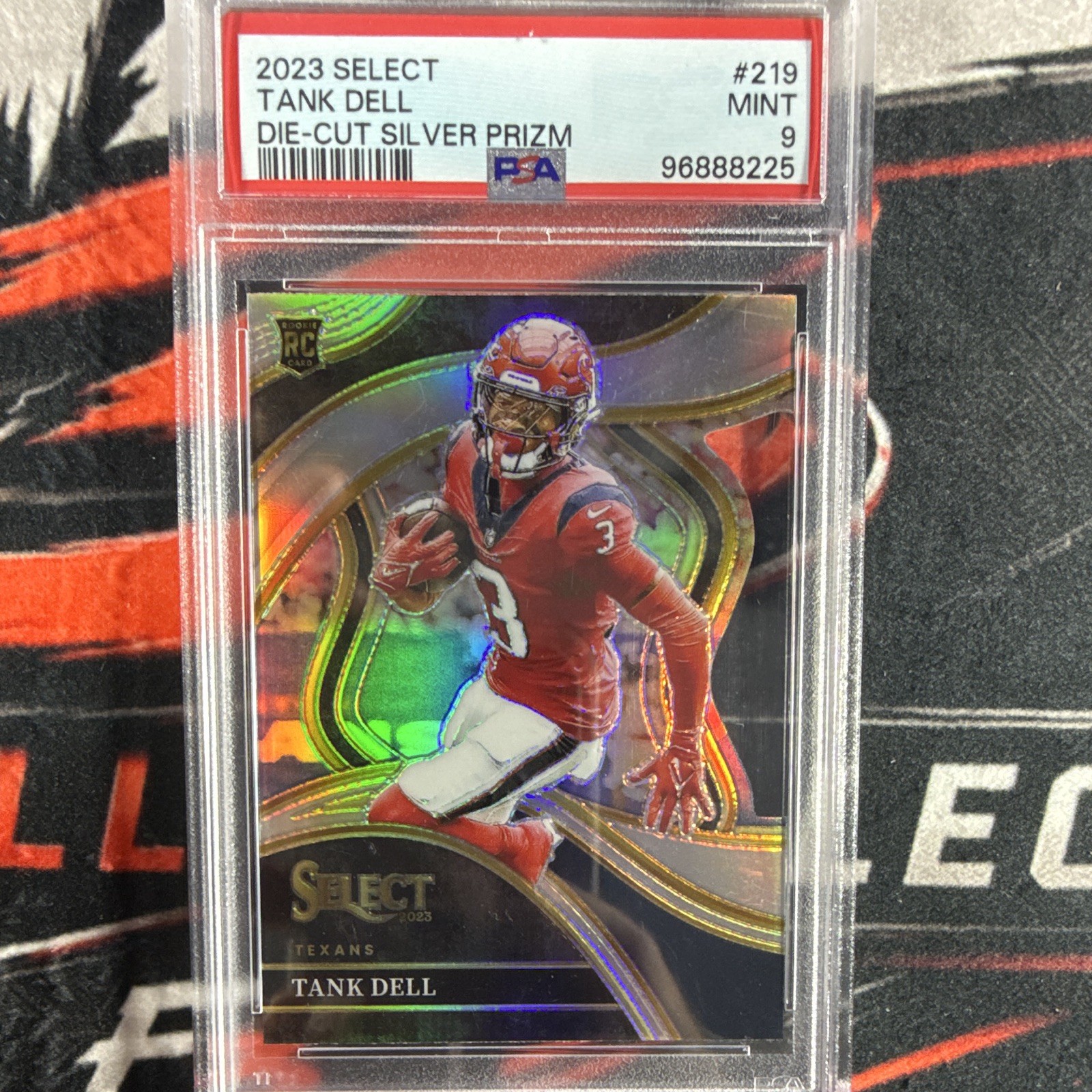 Tank Dell Panini Select #219 Silver Die Cut
