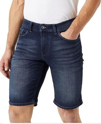 Camel Active MADISON 498115 blaue Jeansshorts für Herren - Größe: GB 40 / D 110 - neu mit Etikett