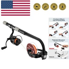 Fishing Line Winder Spooler Machine Spinning Reel Spool Spooling Station Syst...