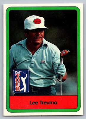 #ad 1982 DONRUSS GOLF CARD #23 LEE TREVINO $4.50