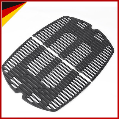 Grillroste Gusseisen 2er Pack für Weber Q3200 Q300 57060001 586002 426001