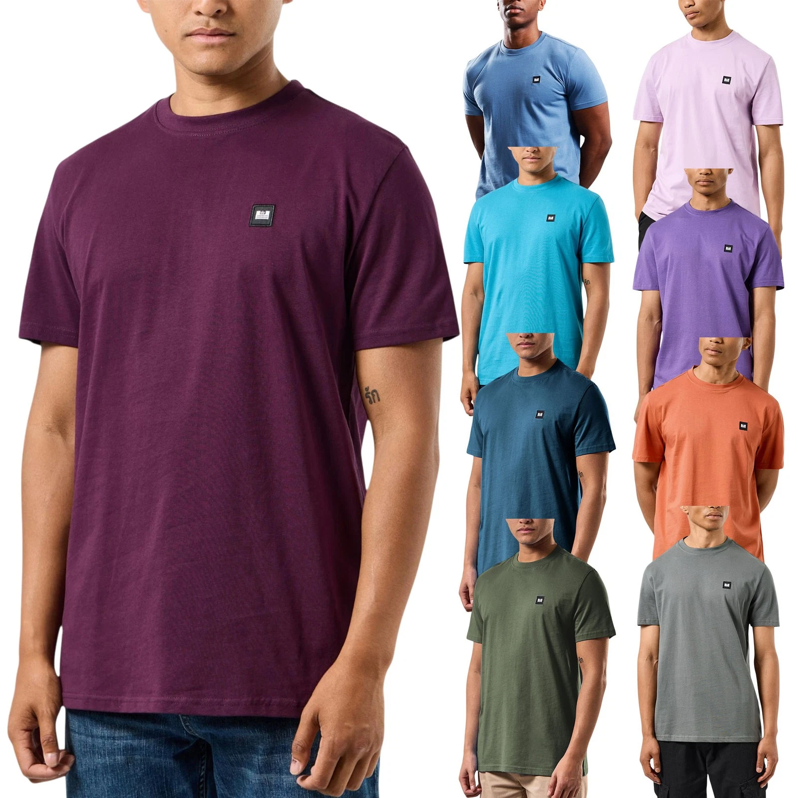 Weekend Offender Mens T Shirt Pullover Short Sleeve Top Summer Cotton Tee S-6XL