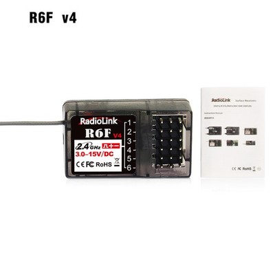 RadioLink 2,4 GHz 6CH R6F Empfänger für RC6GS RC4GS RC3S RC4G T8FB RC Sender