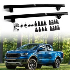 2pcs Crossbar Fits For Ford Ranger 2011-2021 Roof Racks Cross Bar Roof Black 2pcs Crossbar Fits For Ford Ranger 2011-2021 Roof Racks Cross Bar Roof Black