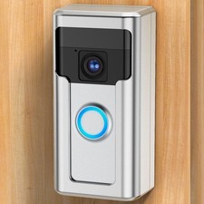 QIBOX Anti-Theft Video Doorbell Mount Compatible with Ring/Blink Black