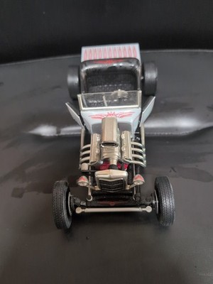 🔥🔥🔥🔥Johnny Lightning 1:18 1923 Ford T Bucket Gray with red