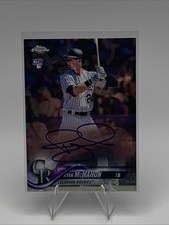 2018 Topps Chrome - Rookie Autographs Ryan McMahon #RA-RM (AU, RC)