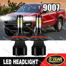 2x 9007hb5 Led Headlight Bulbs Kit 6500k White High Low Beam Light Super Bright