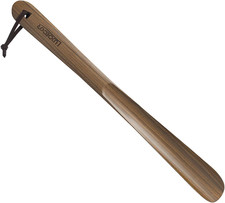 Long Handled Wooden Shoehorns-24In Wooden Long Handle Shoe Horn for Seinors Men
