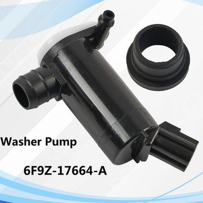 For Ford Lincoln Expedition Navigator Front Windshield Washer Pump 6F9Z-17664-A