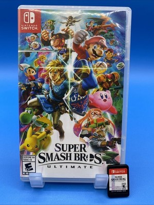 Super Smash Bros. Ultimate Nintendo Switch Game w/Case