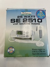 1993 Shakespeare 25 Watt SE-2520-MD VHF Marine Radio NIB