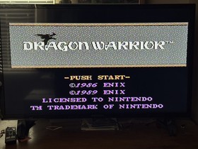 Dragon Warrior 1-2-3-4 Game Lot Nintendo NES Cleaned/Tested