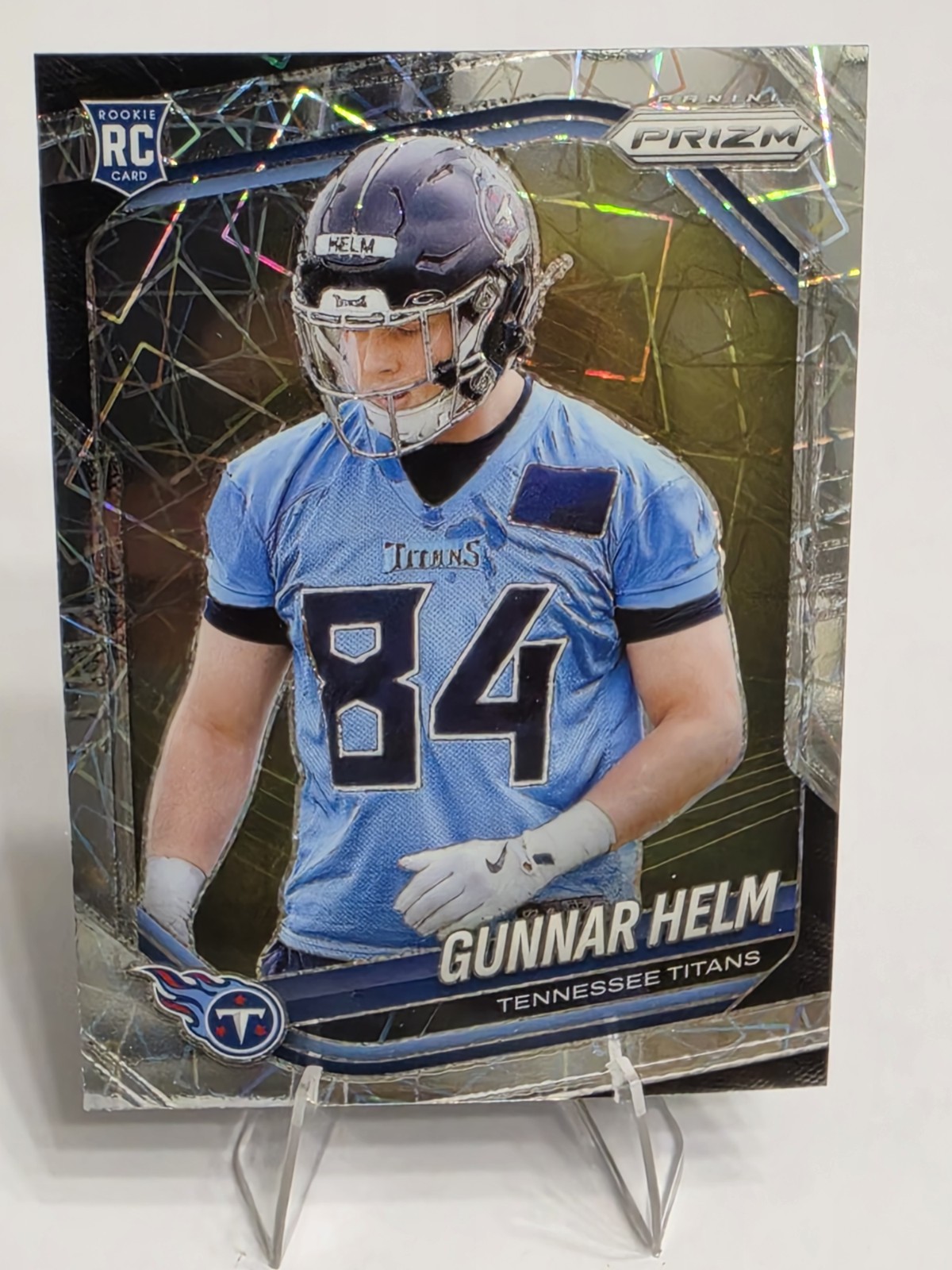 2025 Panini Prizm - Rookies Gunnar Helm #359 Lazer Prizm (RC)