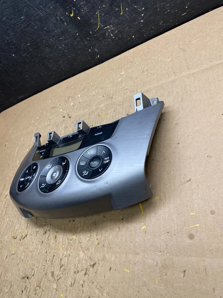 Interruptor de unidad de control de clima de calefacción de aire acondicionado Toyota RAV4 2006 A 2012 T6069 DG Foto 3 de 4