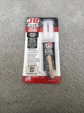 JB Weld Plastic Weld Quick Setting Epoxy Syringe Bonder Repair Glue Black