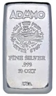 10 oz Silver Bar 999 Standard -Prop -Adamo Metals