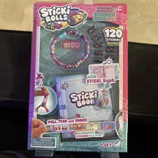 Sticki Rolls Multipack - 120 Stickers with Sticki Book and Mystery Sticki Rolls