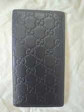 GUCCI Black Bi Fold Wallet