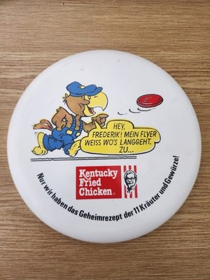 Vintage Original KFC Kentucky Fried Chicken Frisbee Sehr Selten 80er Jahre