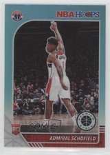 2019-20 Panini NBA Hoops Premium Stock Teal Prizm Admiral Schofield #231 5y5