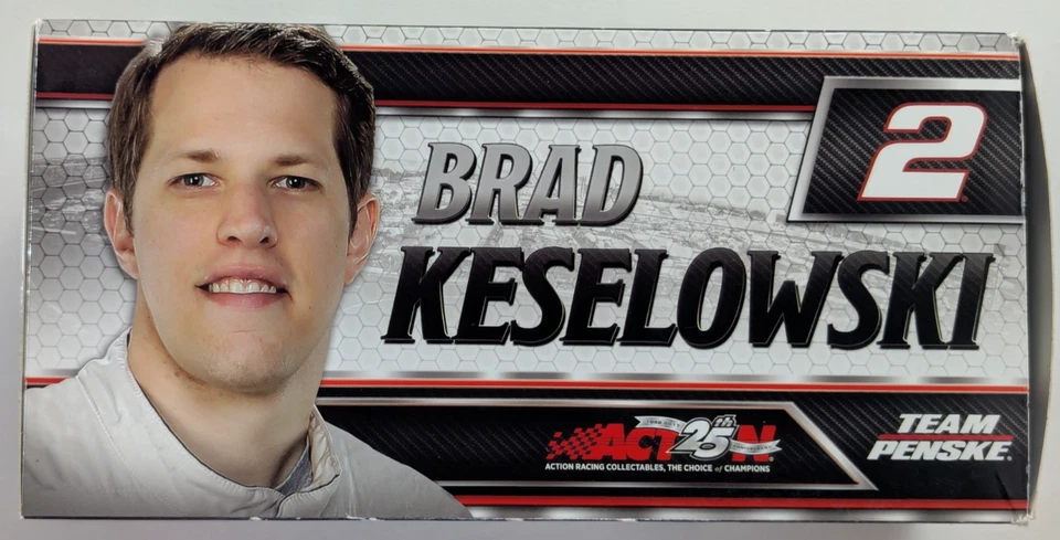 Brad Keselowski Firmado 2017 Fusion Wurth Lionel Racing 1:24 NASCAR Die-cast/505 Foto 2 de 4