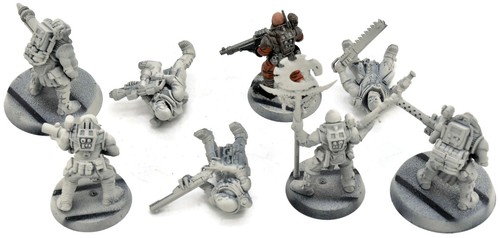 Figurine Warhammer 40k Genestealer Cults - Jackal Alphus - Démoulée, Non Assemblée