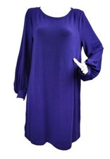 NWT Lou & Grey Purple women's Sweater Dress Size L